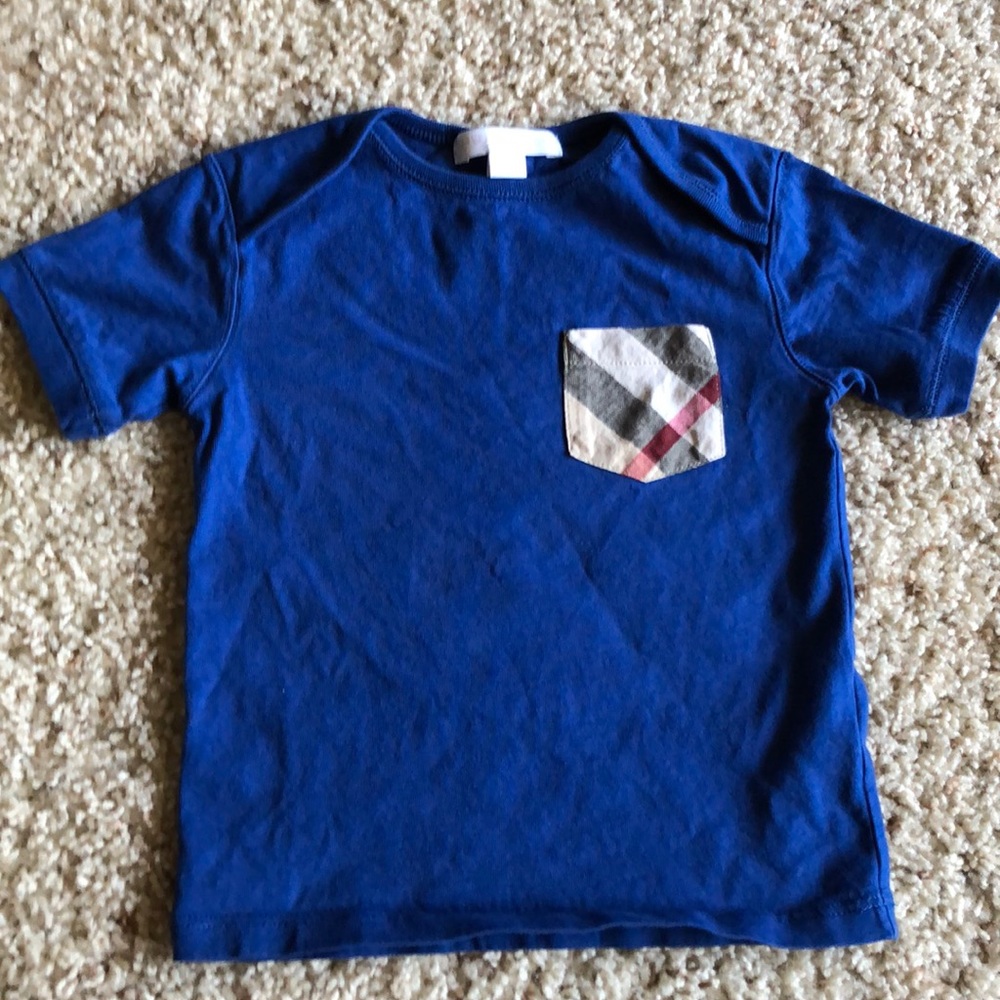 Burberry toddler shirt size 2Y